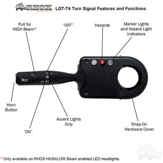 Lakeside Buggies Complete Turn Signal Kit with Brake Pad, 12V, Club Car Tempo, Precedent- LGT-T4B1P Lakeside Buggies NEED TO SORT