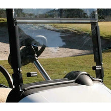 RedDot 2008-2023 EZGO RXV 1/4″ Thick Acrylic Folding Tinted Windshield with Rubber Trim PN# 35241 Red Dot 