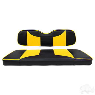 Lakeside Buggies RHOX Rhino Cushion Set, Rally Black/Yellow- SEAT-001BY-R Rhox NEED TO SORT