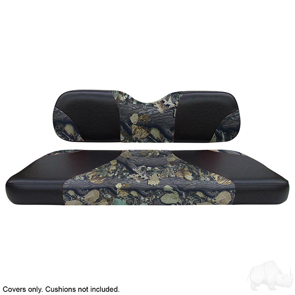 Lakeside Buggies RHOX Front Seat Cover Set, Sport Black/Camo, E-Z-Go TXT 96-13- SEAT-011BC-S-CV Rhox NEED TO SORT