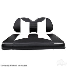 Lakeside Buggies RHOX Front Seat Cover Set, Rally Black/White, Club Car Tempo, Precedent 04+- SEAT-031BW-R-CV Rhox NEED TO SORT