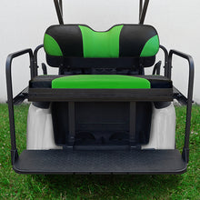 Lakeside Buggies RHOX Rhino Seat Kit, Sport Black/Green, E-Z-Go RXV 08+- SEAT-361BG-S Rhox NEED TO SORT