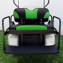 Lakeside Buggies RHOX Rhino Aluminum Seat Kit, Sport Black/Green, E-Z-Go TXT 96+- SEAT-415BG-S Rhox NEED TO SORT