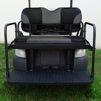 Lakeside Buggies RHOX Rhino Seat Kit, Sport Black Carbon Fiber/Gray Carbon Fiber, Club Car Tempo, Precedent 04+- SEAT-431BGCF-S Rhox NEED TO SORT