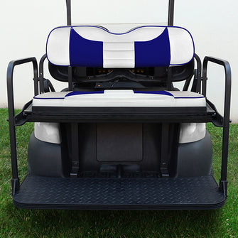 Lakeside Buggies RHOX Rhino Seat Kit, Rally White/Blue, Club Car Tempo, Precedent 04+- SEAT-431WBL-R Rhox NEED TO SORT