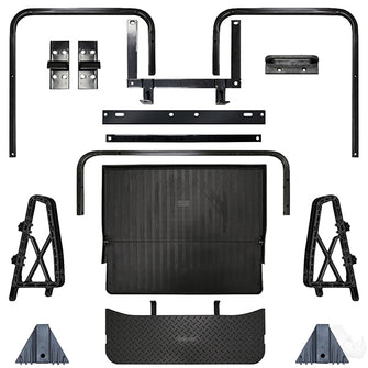 Lakeside Buggies RHOX Rhino Aluminum Seat Kit, Sport Black/Green, Yamaha Drive- SEAT-455BG-S Rhox NEED TO SORT