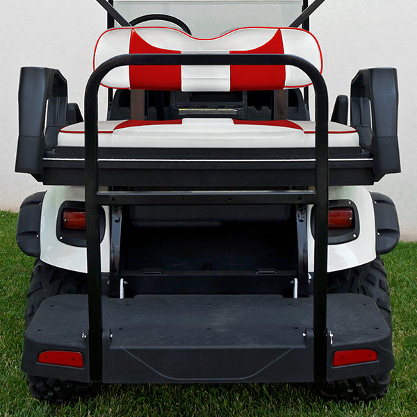 Lakeside Buggies RHOX Rhino Aluminum Seat Kit, Rally White/Red, E-Z-Go TXT 96+- SEAT-511WR-R Rhox NEED TO SORT