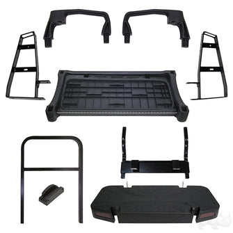 Lakeside Buggies RHOX Rhino Aluminum Seat Kit, Sport Black/Camo, E-Z-Go TXT 96+- SEAT-511BC-S Rhox NEED TO SORT