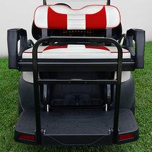 Lakeside Buggies RHOX Rhino Aluminum Seat Kit, Rally White/Red, Club Car Tempo, Precedent 04+- SEAT-531WR-R Rhox Seat Back Cover, Club Car Tempo, Precedent 04+