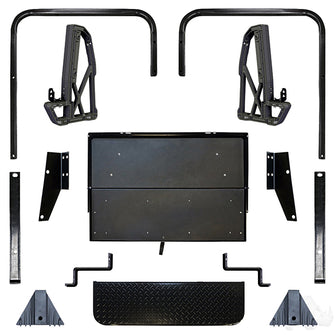 Lakeside Buggies RHOX SS Seat Kit, Sport Black Carbon Fiber/Grey Carbon Fiber, E-Z-Go TXT 96+- SEAT-711BGCF-S Rhox NEED TO SORT