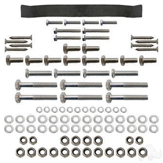 Lakeside Buggies RHOX Replacement Hardware, SS Seat Kit, E-Z-Go TXT 96+- SEAT-714 Rhox NEED TO SORT