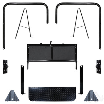 Lakeside Buggies RHOX SS Seat Kit, Sport Black Carbon Fiber/Gray Carbon Fiber, Club Car DS- SEAT-721BGCF-S Rhox NEED TO SORT