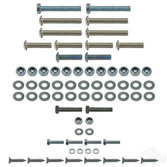 Lakeside Buggies RHOX SS Seat Kit, Black, Club Car Tempo, Precedent 04+- SEAT-731BLK Rhox NEED TO SORT