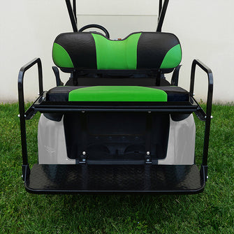 Lakeside Buggies RHOX SS Seat Kit, Sport Black/Green, E-Z-Go RXV 08+- SEAT-761BG-S Rhox NEED TO SORT