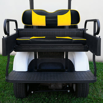 Lakeside Buggies RHOX Rhino Seat Box Kit, Rally Black/Yellow, Yamaha Drive- SEAT-951BY-R Rhox NEED TO SORT