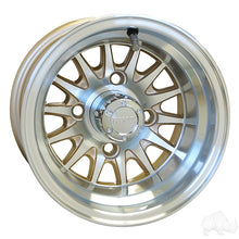 Lakeside Buggies RHOX Phoenix, Machined w/ Pearl w/ Center Cap, 10x7 ET-15.5- TIR-476 Rhox Wheels