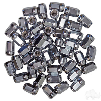 Lakeside Buggies Lug Nut, BOX OF 50, Chrome Closed End Standard 1/2"-202, OD 3/4"- TIR-937-50 Lakeside Buggies NEED TO SORT