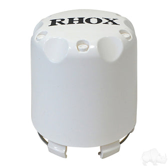 Lakeside Buggies Center Cap, White with Black RHOX- TIR-RX001-WB Rhox NEED TO SORT