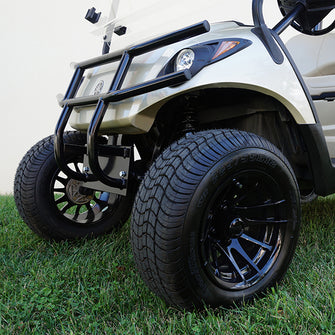 Lakeside Buggies RHOX RX104, 12 Spoke, Black w/ Center Cap, 12x7 ET-25- TIR-RX104 Rhox Wheels