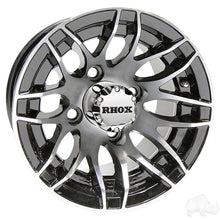 Lakeside Buggies RHOX RX175, Machined Black, 10x7 ET -25- TIR-RX175 Rhox Wheels