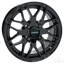 Lakeside Buggies RHOX RX177, Black, 13x6 Centered- TIR-RX177-B Rhox Wheels