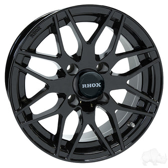 Lakeside Buggies RHOX RX177, Black, 13x6 Centered- TIR-RX177-B Rhox Wheels