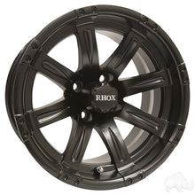 Lakeside Buggies RHOX Vegas, Matte Black w/ Center Cap, 14x7 ET-25- TIR-RX222 Rhox Wheels