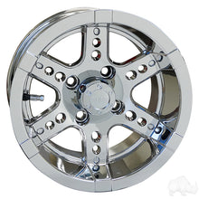 Lakeside Buggies RHOX RX254, Chrome w/ Center Cap, 12x7 ET-25- TIR-RX254 Rhox Wheels