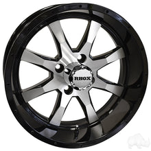 Lakeside Buggies RHOX RX375, Machined Gloss Black, 15x6, ET-15- TIR-RX375 Rhox Wheels