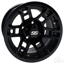 Lakeside Buggies RHOX RX390, Matte Black, 12x7 ET-25- TIR-RX390-MB Rhox Wheels