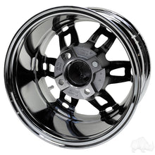 Lakeside Buggies RHOX RX396, Chrome, 12x7 ET-25- TIR-RX396-C Rhox Wheels