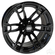 Lakeside Buggies RHOX RX398, Gloss Black, 15x7 ET-25- TIR-RX398-B Rhox Wheels