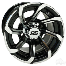 Lakeside Buggies RHOX RX403, Machined Gloss Black, 10x7 ET-25- TIR-RX403 Rhox Wheels