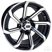 Lakeside Buggies RHOX RX404, Machined Gloss Black, 14x7 ET-25- TIR-RX404 Rhox Wheels