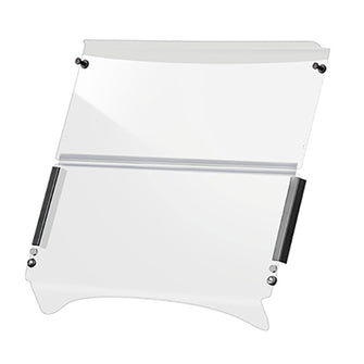 Lakeside Buggies DoubleTake Acrylic Windshield with Magnetic-Catch, Phoenix Body, Club Car Precedent 04+, Clear- WIN-DT0123-C DoubleTake DoubleTake