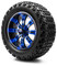 Lakeside Buggies MODZ 14" Tempest Blue and Black Wheels & Off-Road Tires Combo- G1-5403-MBB OFF-ROAD OPTION Modz Tire & Wheel Combos