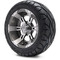 Lakeside Buggies MODZ 12" Ambush Gunmetal Wheels & Street Tires Combo- G1-5200-GM STREET OPTION Modz Tire & Wheel Combos