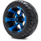 Lakeside Buggies MODZ 12" Ambush Blue and Black Wheels & Street Tires Combo- G1-5200-MBB STREET OPTION Modz Tire & Wheel Combos