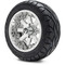 Lakeside Buggies MODZ 12" Assault Chrome Wheels & Street Tires Combo- G1-5201-CM STREET OPTION Modz Tire & Wheel Combos