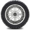 Lakeside Buggies MODZ 12" Assault Chrome Wheels & Street Tires Combo- G1-5201-CM STREET OPTION Modz Tire & Wheel Combos