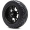 Lakeside Buggies MODZ 12" Vampire Matte Black Wheels & Street Tires Combo- G1-5202-MTB STREET OPTION Modz Tire & Wheel Combos