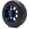 Lakeside Buggies MODZ 12" Tempest Blue and Black Wheels & Street Tires Combo- G1-5203-MBB STREET OPTION Modz Tire & Wheel Combos