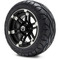 Lakeside Buggies MODZ 12" Aftershock Machined Black Wheels & Street Tires Combo- G1-5210-MB STREET OPTION Modz Tire & Wheel Combos