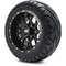 Lakeside Buggies MODZ 12" Vortex Matte Black Wheels & Street Tires Combo- G1-5216-MTB STREET OPTION Modz Tire & Wheel Combos