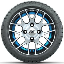 Set of (4) 12 in GTW Pusuit Wheels with 215/35-12 GTW Mamba Street Tires Lakeside Buggies Parts and Accessories