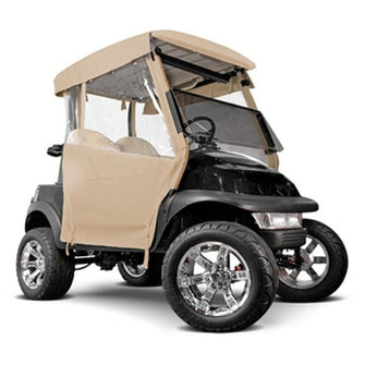 Lakeside Buggies EZGO TXT Beige 3-sided Straight Back Track Style Enclosure (Years 1994.5-Up)- 62299 EZGO Enclosures