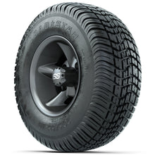 Set of (4) 10 in GTW Godfather Wheels with 205/65-10 Kenda Load Star Tires Lakeside Buggies Parts and Accessories