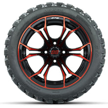 Set of (4) 14 in GTW Spyder Wheels with 23x10-14 GTW Nomad All-Terrain Tires Lakeside Buggies Parts and Accessories