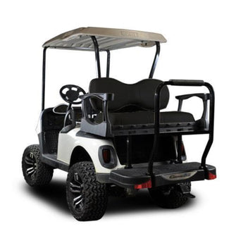 Lakeside Buggies MadJax® Genesis 250 with Standard Black Steel Rear Flip Seat - EZGO RXV- 01-050-202S MadJax Seat kits