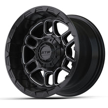 12” GTW Titan Black & Machined Wheel PN# 19-344